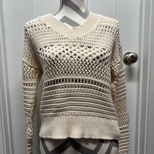 Universal Threads Women's Crochet Sweater